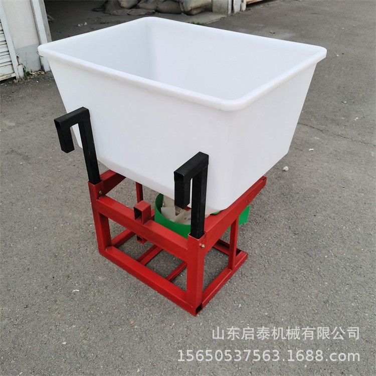 复合肥施肥器 电动三轮后悬挂撒肥机 手扶拖拉机前置扬肥器图2