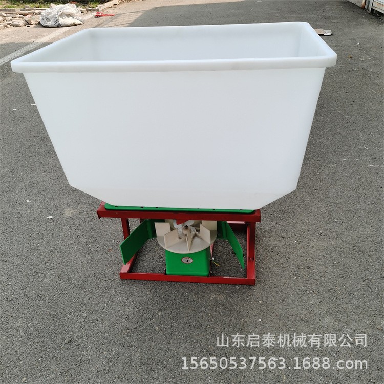 复合肥施肥器 电动三轮后悬挂撒肥机 手扶拖拉机前置扬肥器图5