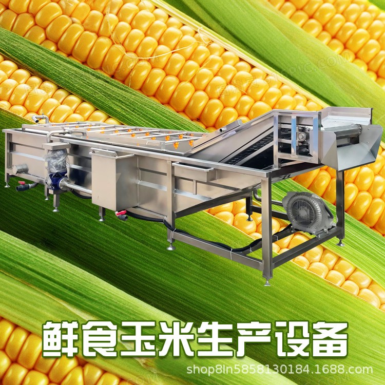 鲜食玉米加工设备 东北水果苞米生产线设备扒皮机 诺新图4
