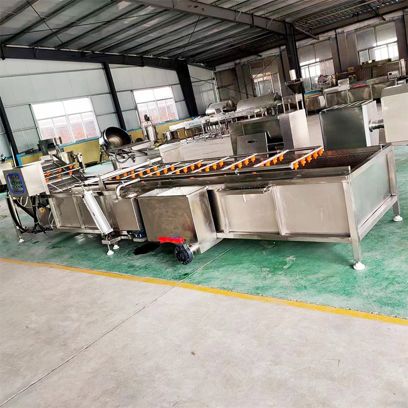 莲藕高压气泡清洗机 果蔬根茎类食品喷淋清洗设备 净菜加工流水线图3