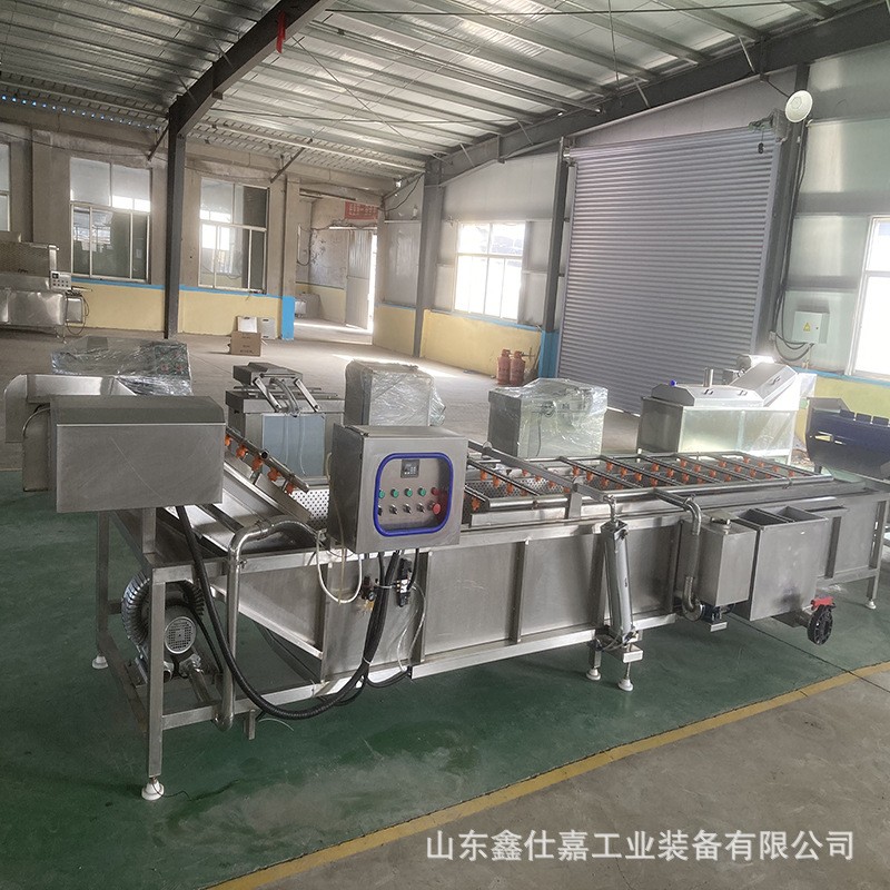 全自动小龙虾清洗机洗虾机小龙虾生产线龙虾全套清洗蒸煮商用设备图4