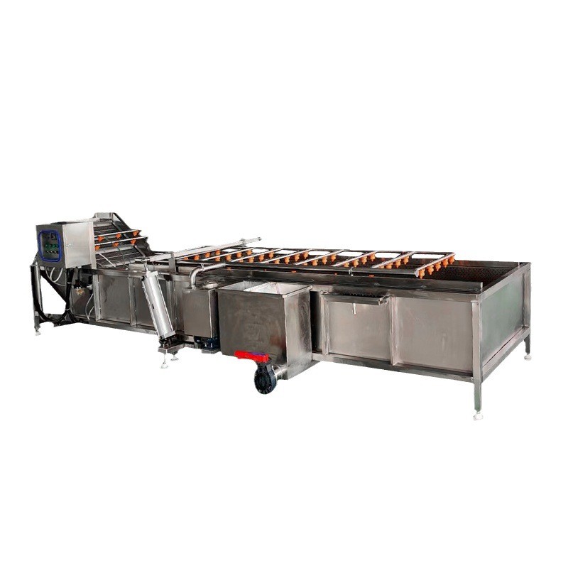 全自动小龙虾清洗机洗虾机小龙虾生产线龙虾全套清洗蒸煮商用设备图5