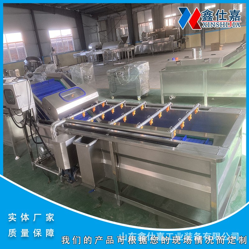 马蹄果荸荠去泥去皮清洗设备核桃花生去泥清洗机莲藕去污流水线图2