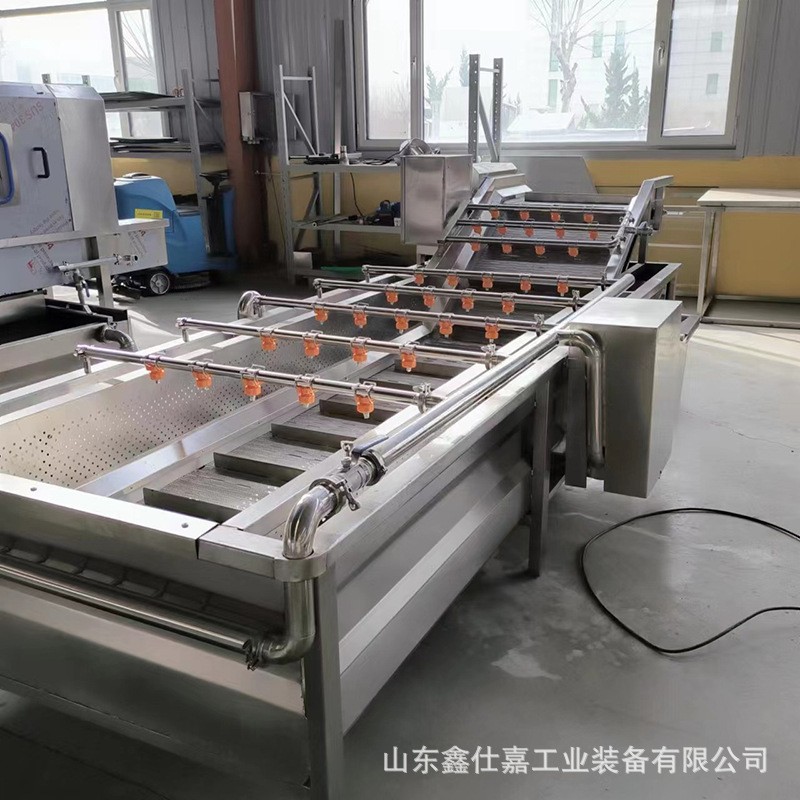 马蹄果荸荠去泥去皮清洗设备核桃花生去泥清洗机莲藕去污流水线图4