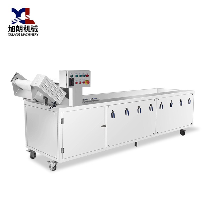 旭朗气泡清洗机全自动小型葡萄红枣水果风干洗菜机果蔬清洗机工厂图5