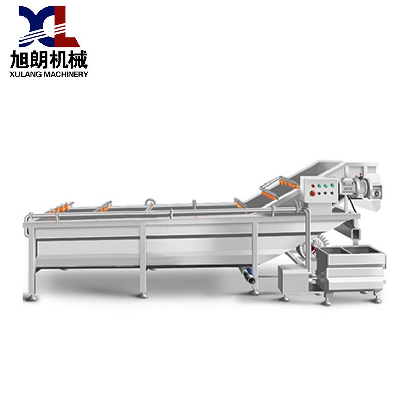 旭朗果蔬清洗机大型商用全自动红枣水果蔬菜洗菜机设备工厂直销图5