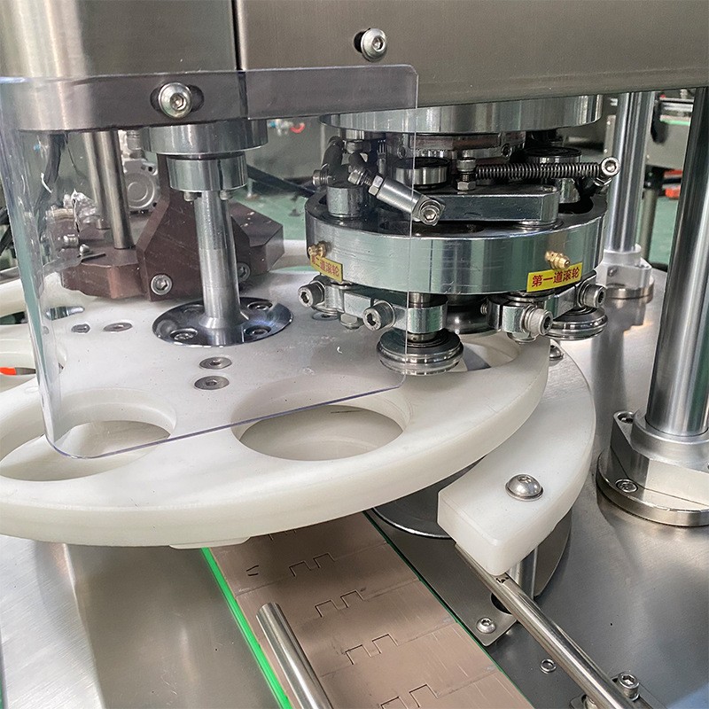 易拉罐真空封罐机全自动饮料水果罐头酒瓶奶粉混合坚果薯片封口机图3