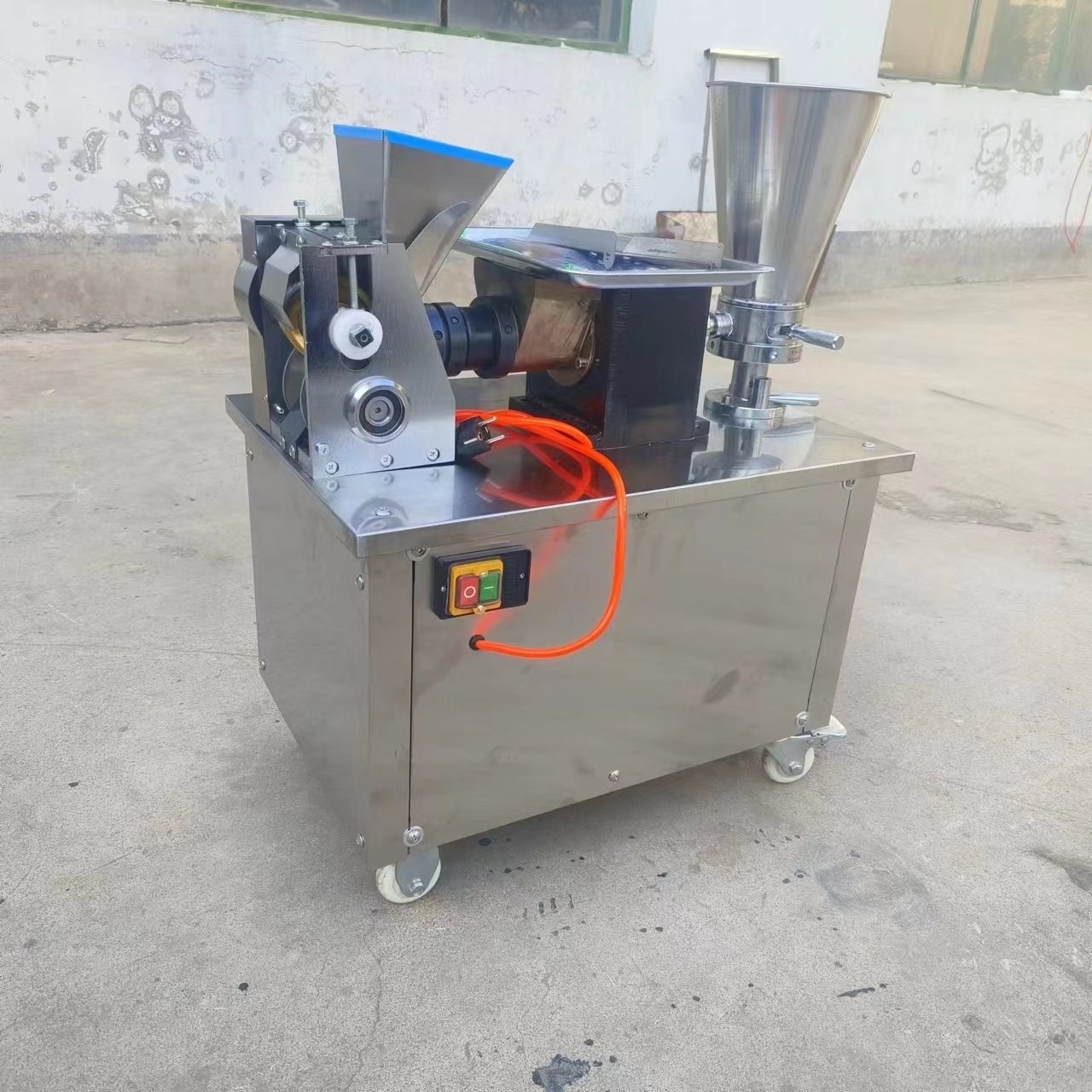 包合式小型80型饺子机花边三角饺子机速冻汤饺锅贴馄饨商用饺子机图3