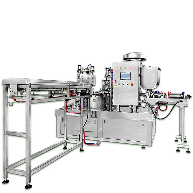 定制颜料自立袋灌装旋盖机口服液酵素果汁吸嘴袋灌装机厂家图3