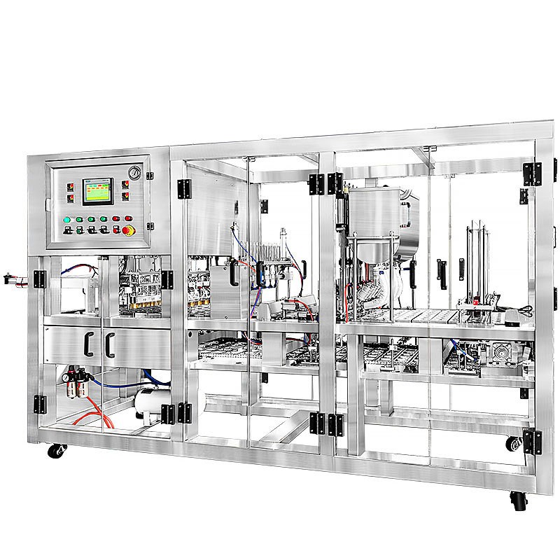黄油芝士奶酪软糖浆果冻杯巧克力酱保温灌装封口机罐装设备包装机图5