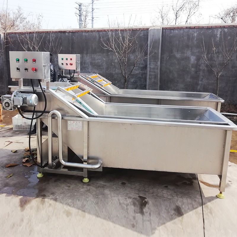 全自动气泡清洗机去除农药蔬菜洗菜机可批发洗菜机商用果蔬清洗机图5
