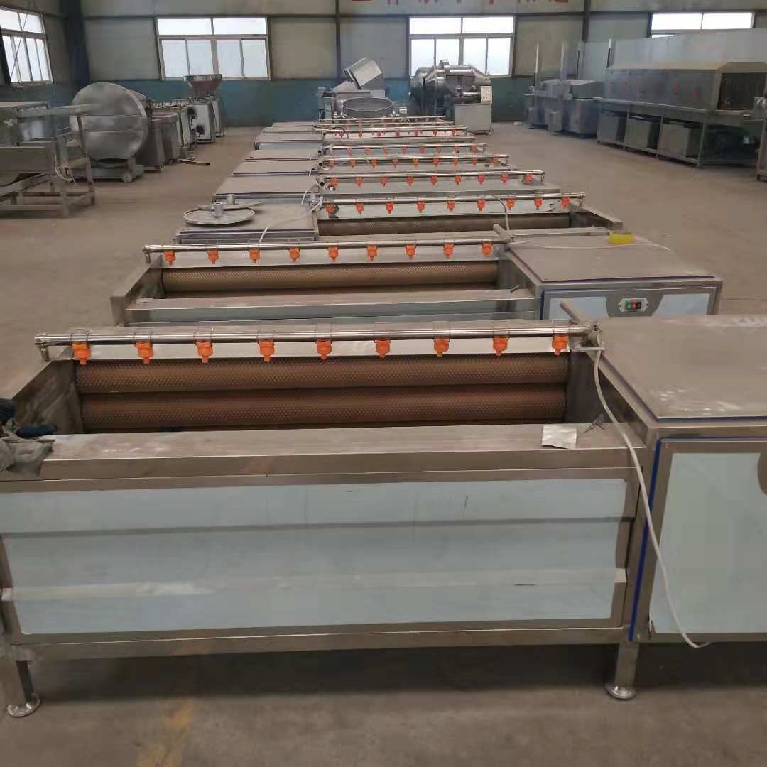 小型毛辊去皮清洗机价格 红薯土豆地瓜芋头去皮清洗机图4