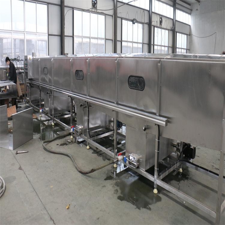 万利源全自动喷淋巴氏杀菌流水线 隧道式杀菌设备 百威啤酒杀菌机图4