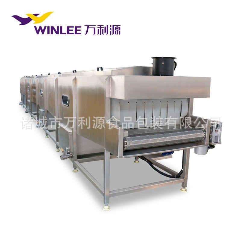 万利源全自动喷淋巴氏杀菌流水线 隧道式杀菌设备 百威啤酒杀菌机图5