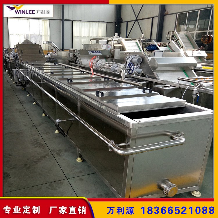 万利源非标设计全自动水浴巴氏杀菌流水线 喜之郎果冻杀菌设备图2