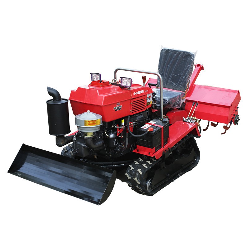 多功能履带旋耕机果园山地开沟回填丘陵大棚微耕机山区小型拖拉机图5