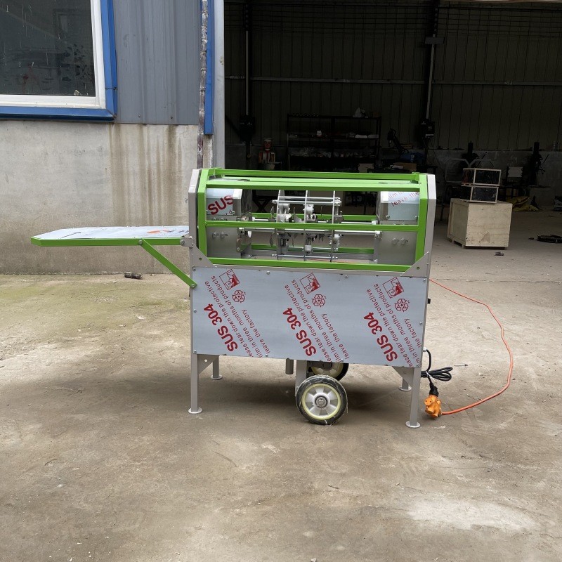 甘蔗削皮机电动甘蔗去皮机商用青蔗刮皮机器小型自动竹蔗削皮设备图3