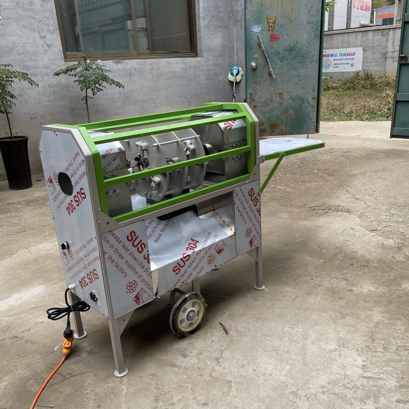 甘蔗削皮机电动甘蔗去皮机商用青蔗刮皮机器小型自动竹蔗削皮设备图2