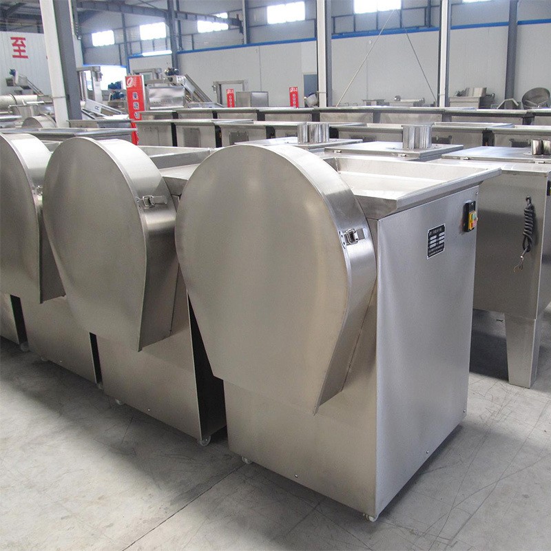 鲜姜切片机现货供应无损耗SQP型果蔬切片机果干加工 独头蒜切片机图2