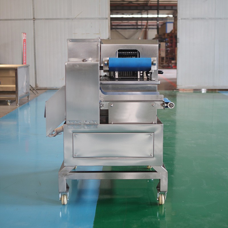 猪肉切丁机厂家直供多功能切条切丁设备现货供应鸭胸肉猪皮切条机图3