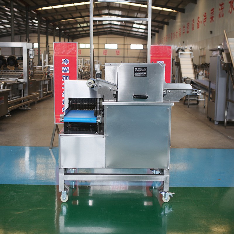 猪肉切丁机厂家直供多功能切条切丁设备现货供应鸭胸肉猪皮切条机图2