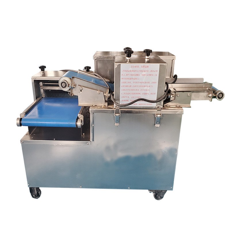 猪肉切丁机厂家直供多功能切条切丁设备现货供应鸭胸肉猪皮切条机图5