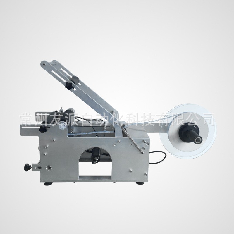 半自动圆瓶贴标机 酱油瓶药瓶贴标不干胶贴标机图2