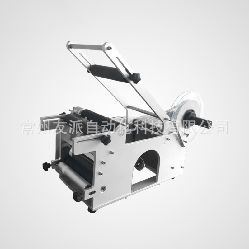 半自动圆瓶贴标机 酱油瓶药瓶贴标不干胶贴标机图3