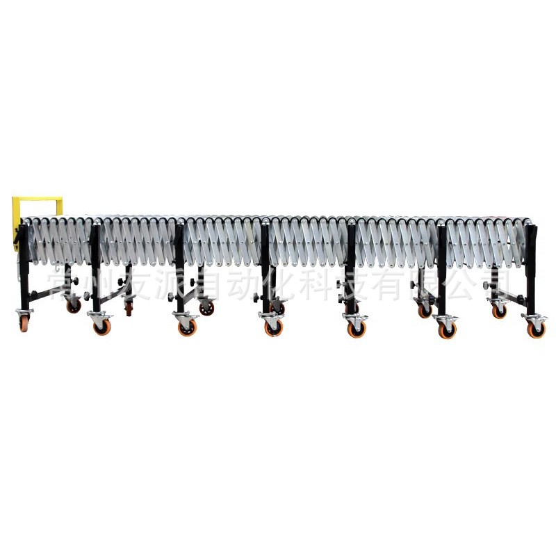 卸车卸货神器滑梯升降搬运下货滚筒输送机无动力滚筒线省力流水线图5