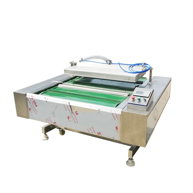 米砖连续滚动真空包装机 五金配件封口机 泡菜烧鸡干湿两用包装机图5