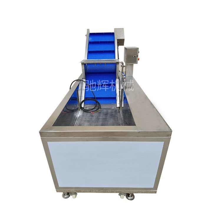 驰辉机械果蔬清洗流水线 辣椒清洗线 加长型多功能臭氧洗菜机图5