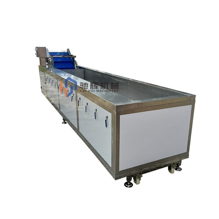 驰辉机械果蔬清洗流水线 辣椒清洗线 加长型多功能臭氧洗菜机图2
