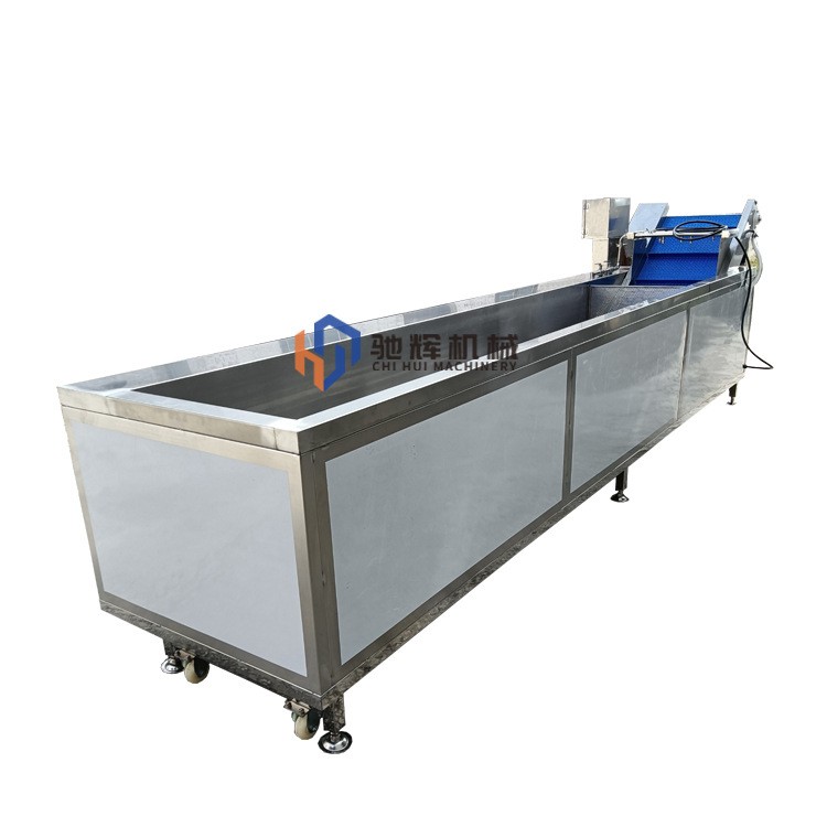 驰辉机械果蔬清洗流水线 辣椒清洗线 加长型多功能臭氧洗菜机图3