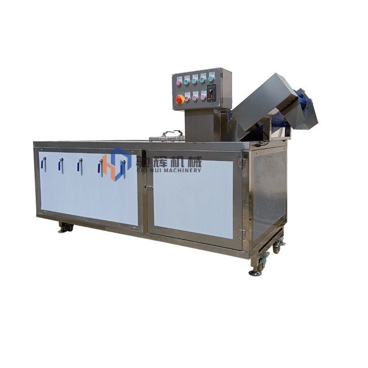 广东叶菜蔬菜清洗机厂家 大枣灰枣气泡喷淋双重清洗机 清洗风干线图2