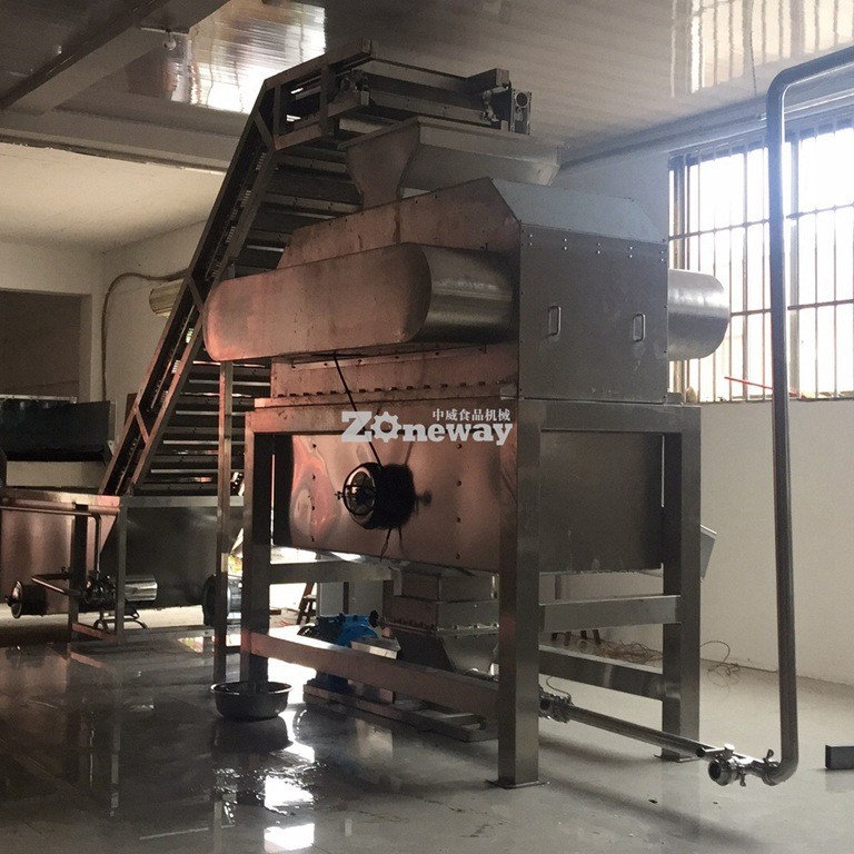 QPZJ-650型柑橘剥皮榨汁机打浆机 多用途去皮压榨机械设备图2