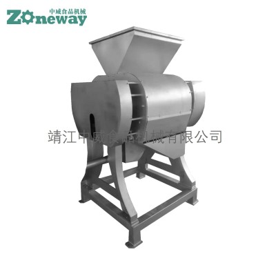 橙子去皮榨汁机打浆机 脐橙剥皮压榨生产线机械设备