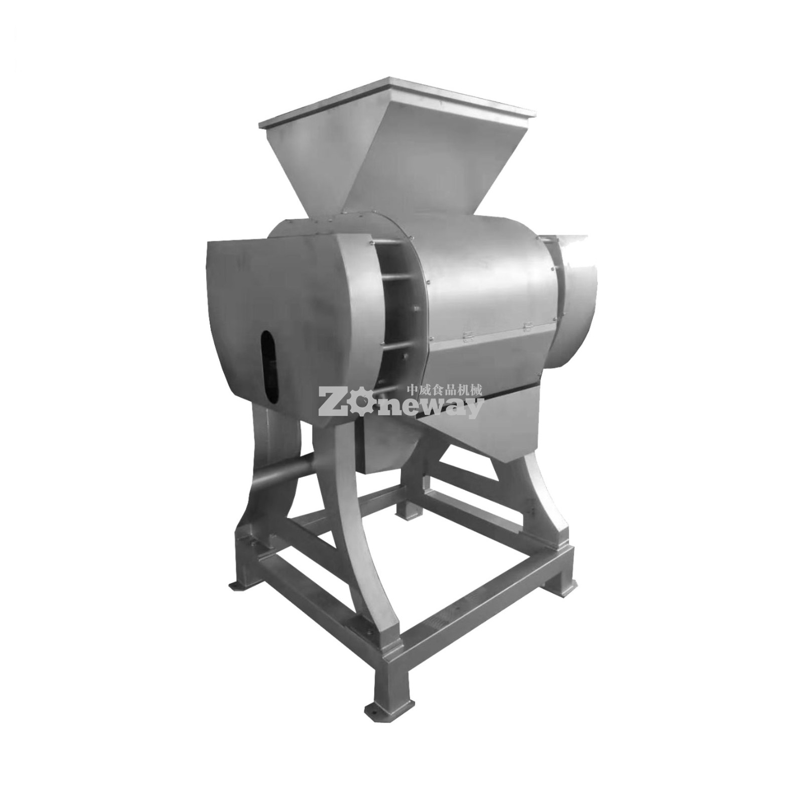 橙子去皮榨汁机打浆机 脐橙剥皮压榨生产线机械设备图5