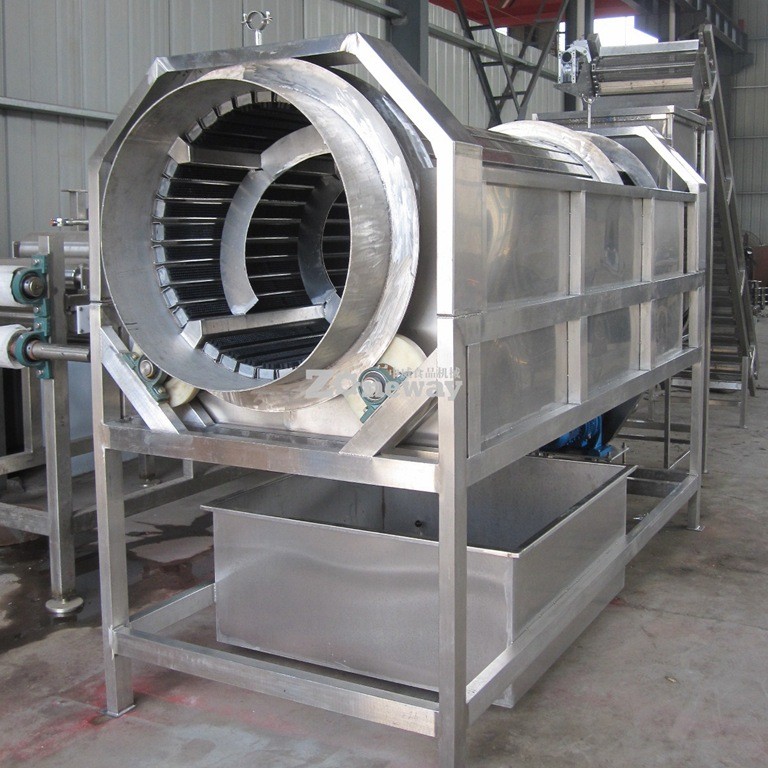 GMJ型葛根清洗机 长圆形果蔬清洗 工业水果蔬菜清洗泥土机械设备图4