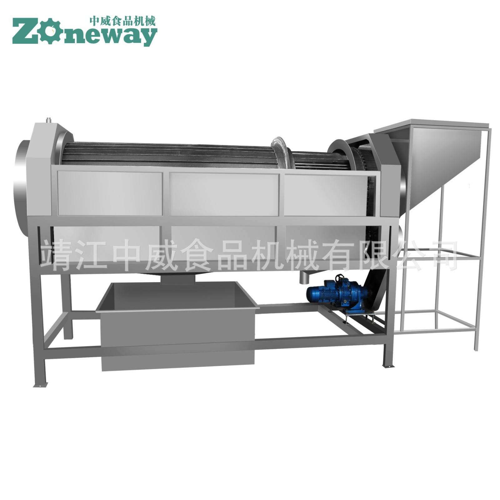 GMJ型葛根清洗机 长圆形果蔬清洗 工业水果蔬菜清洗泥土机械设备