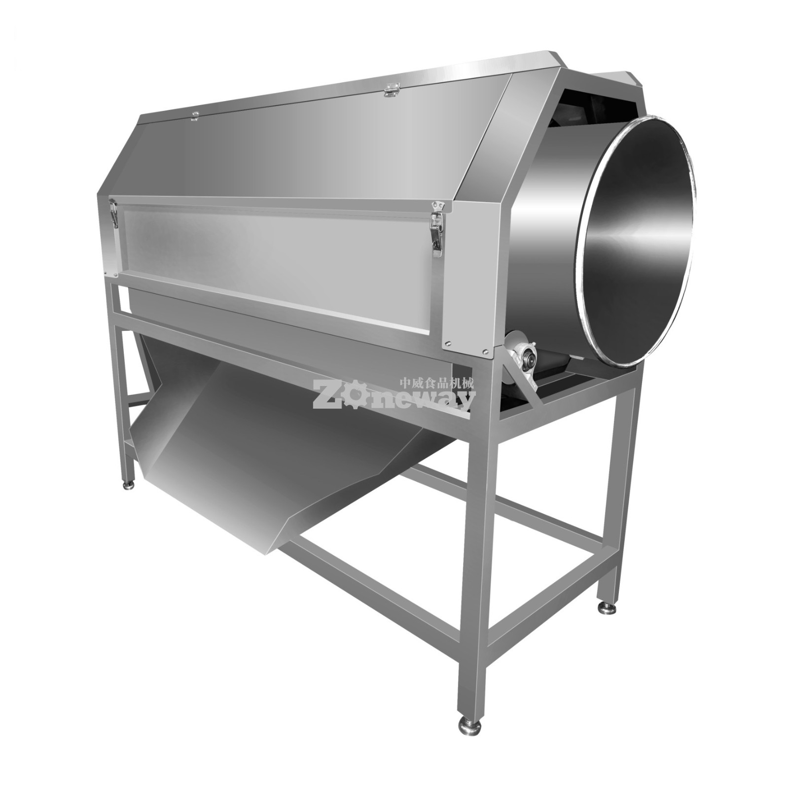 GXJ型滚筒清洗机 商用果蔬清洗生产线 净菜果蔬蔬菜清洗设备图5