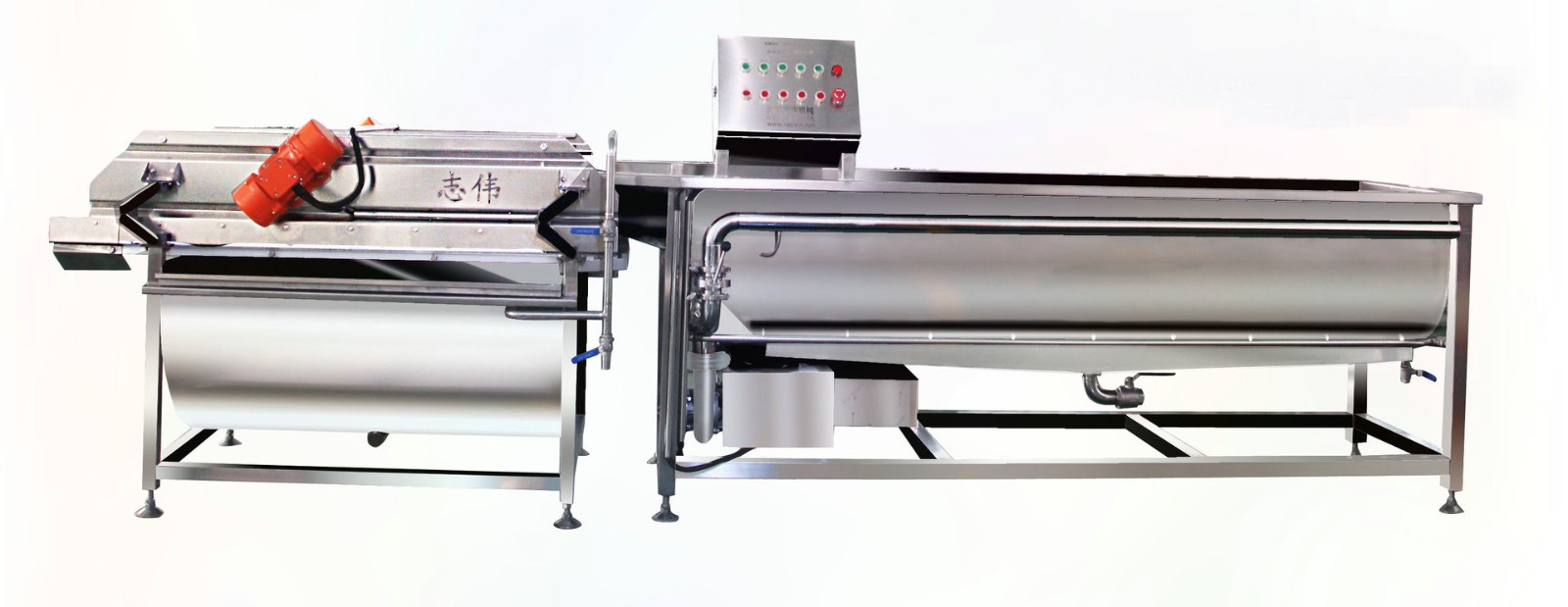 涡流洗菜机 果蔬气泡清洗机 自动洗菜机涡流震动沥水洗菜机图4