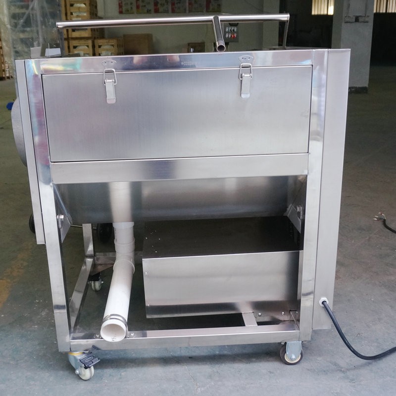 志伟ZW-909中型土豆去皮机 马铃薯清洗机，芋头萝卜毛刷清洗机图5