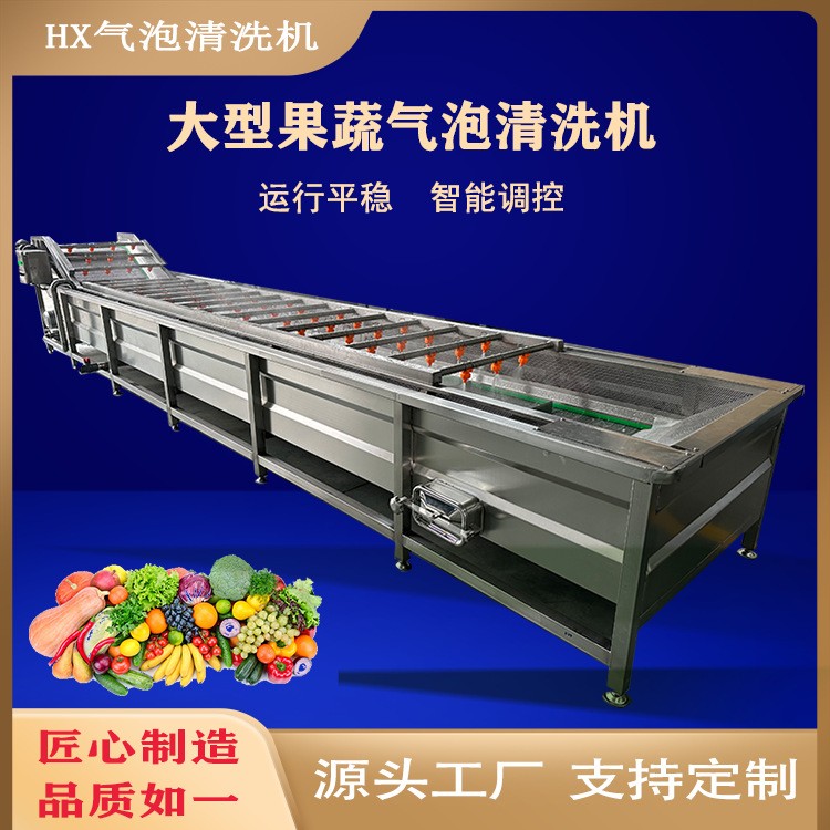 商用麦菜土豆清洗设备 餐厅厨房洗菜机 海鲜中药材气泡清洗机图4