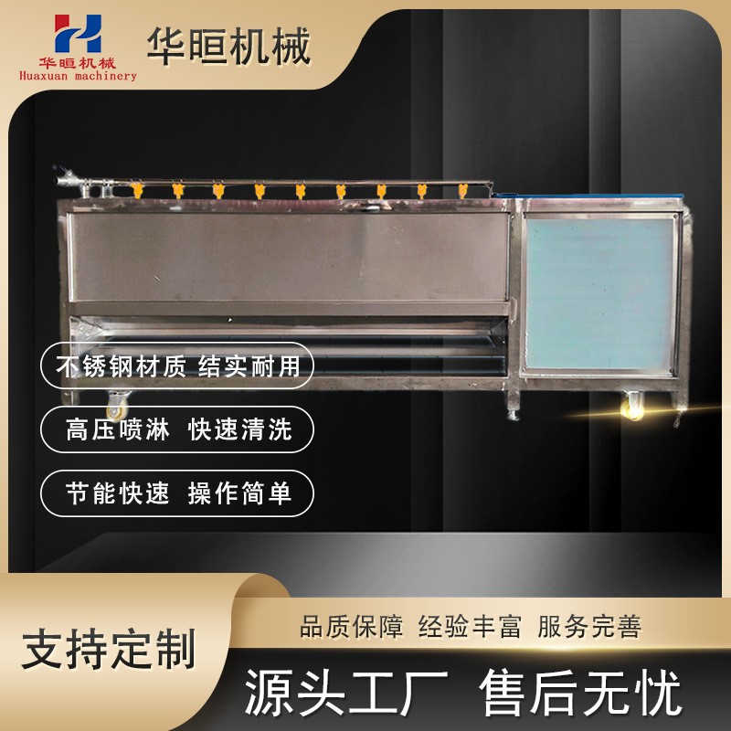 竹筒清洗机 土豆大姜毛辊去泥清洗机 螺丝清洗机图3