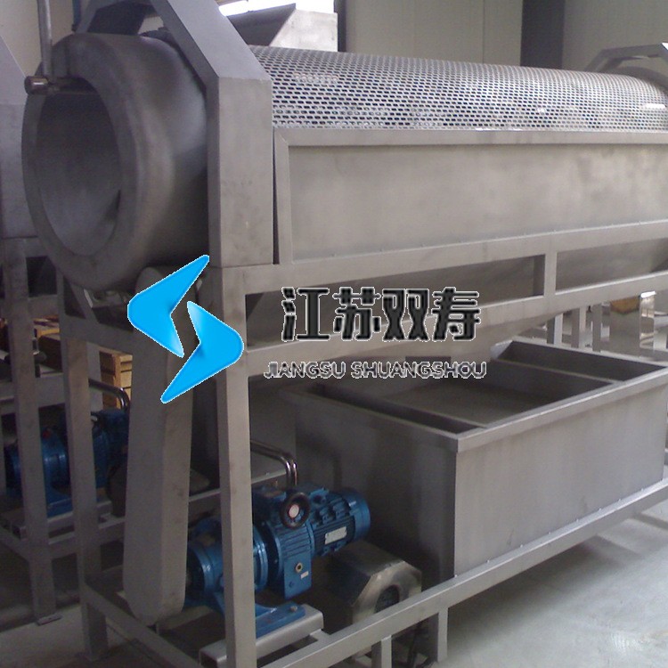 厂家直销不锈钢工业商用大型红薯土豆山药葛根滚筒清洗机小本创业图2