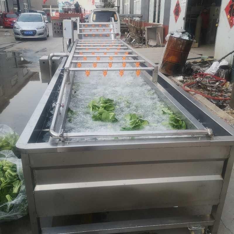 全自动果蔬清洗机 黄桃水蜜桃清洗风干机 蓝莓大枣清洗风干流水线图3