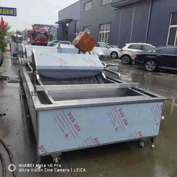 全自动果蔬清洗机 黄桃水蜜桃清洗风干机 蓝莓大枣清洗风干流水线图5