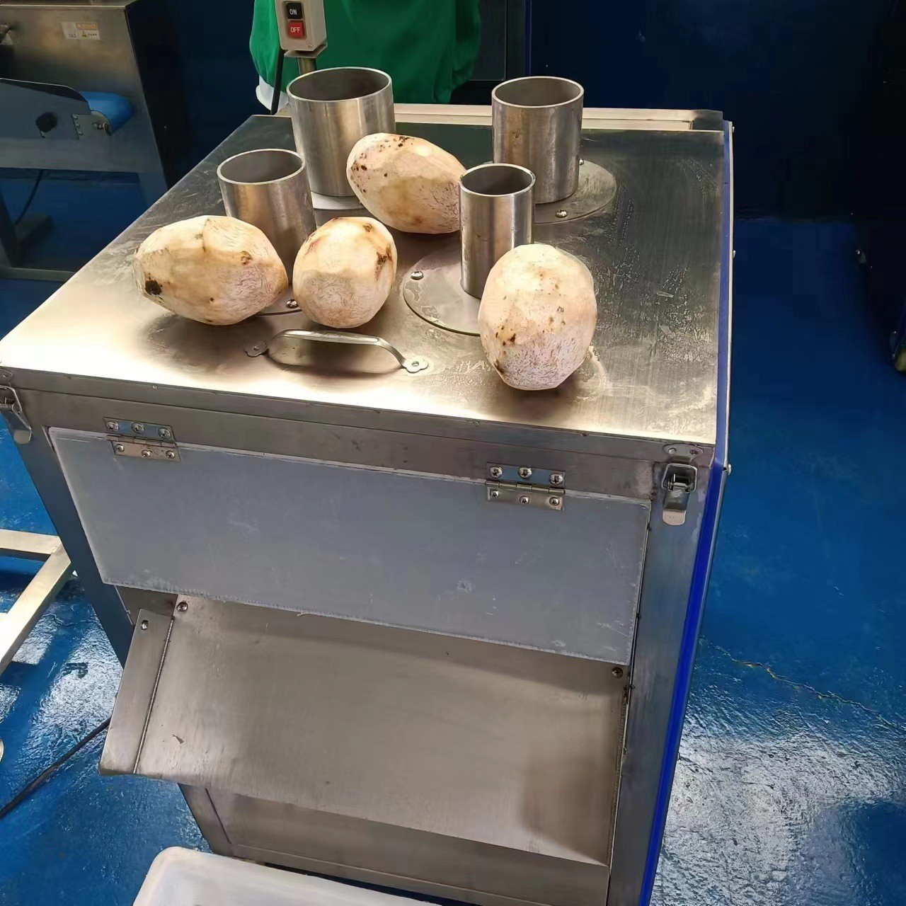 厂家直销切片机不锈钢莲藕切片机商用果蔬脆片切片机萝卜切片机图2