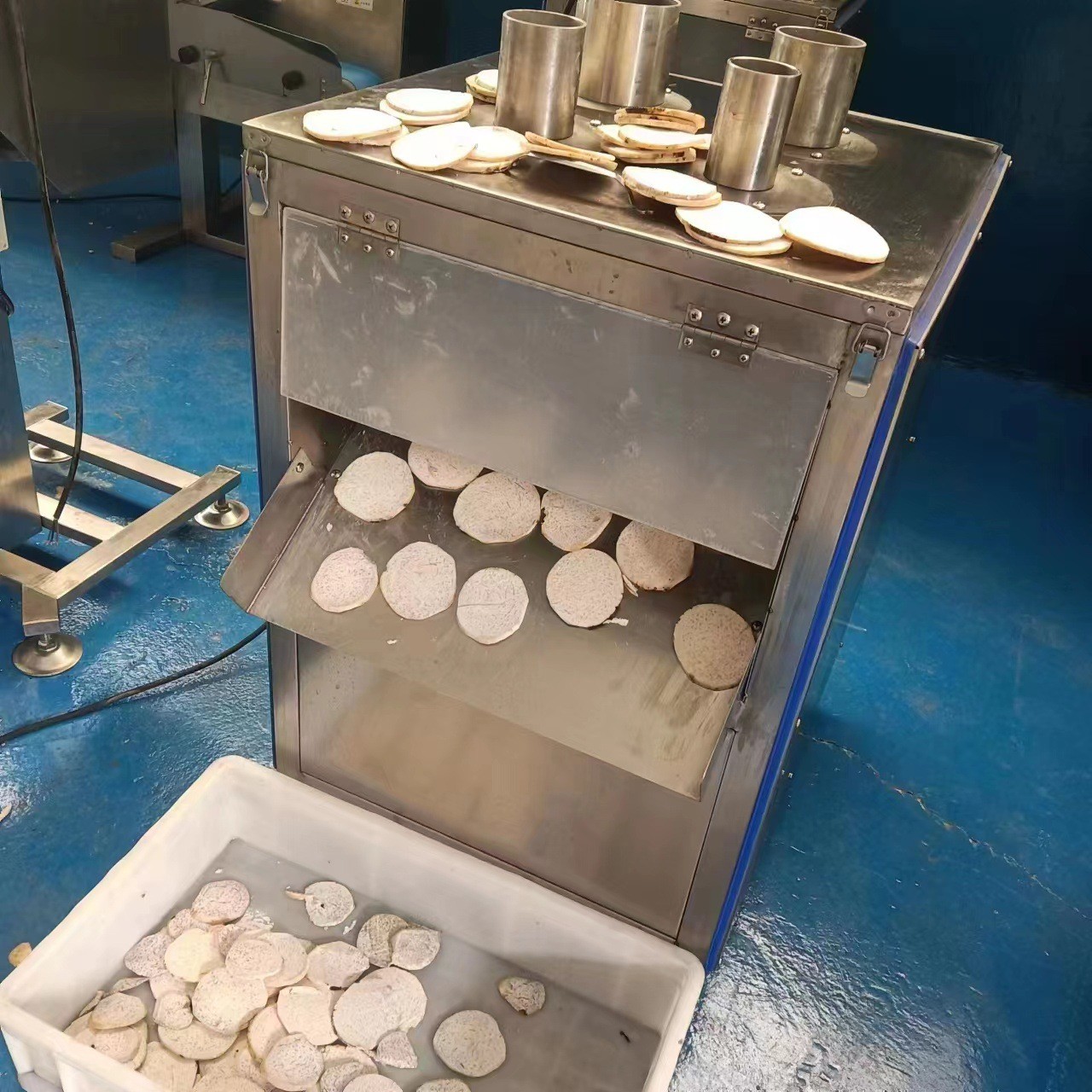 厂家直销切片机不锈钢莲藕切片机商用果蔬脆片切片机萝卜切片机图1