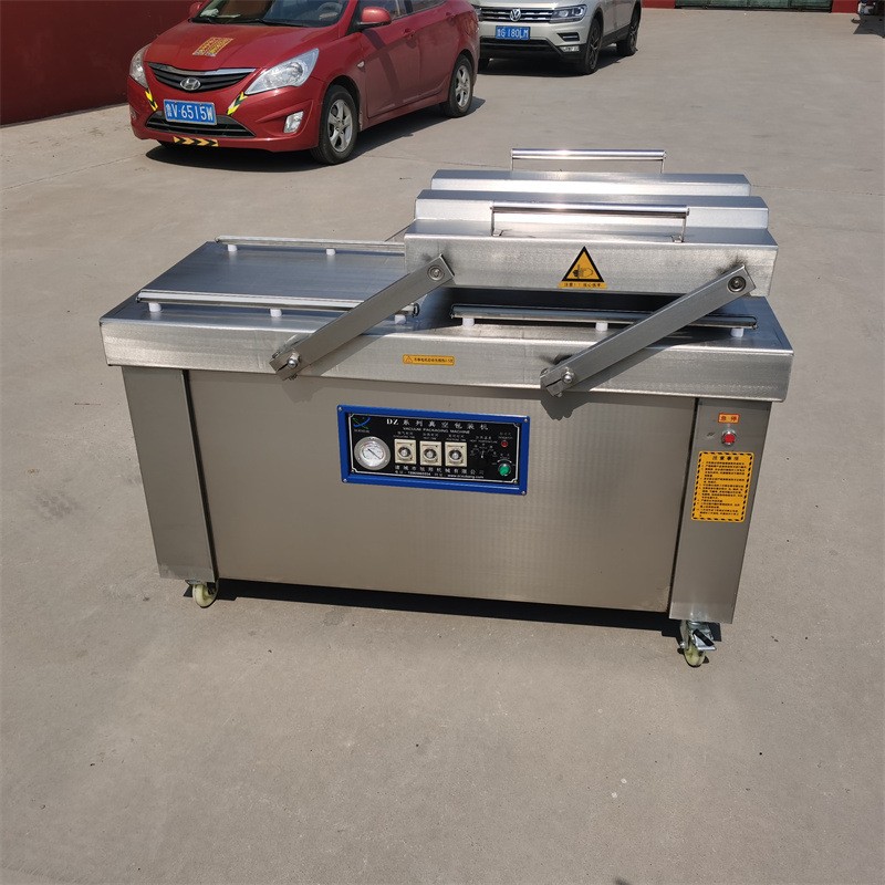 全自动食品真空包装机商用双室真空包装机全自动食品真空封口设备图3